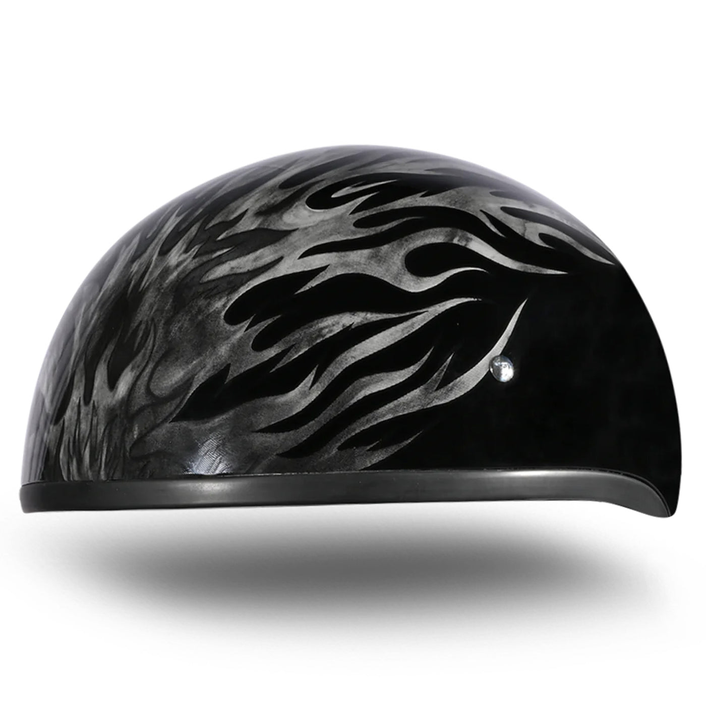 Daytona Helmets D.O.T. Skull Cap - Ignite Grey - Front Left Side View