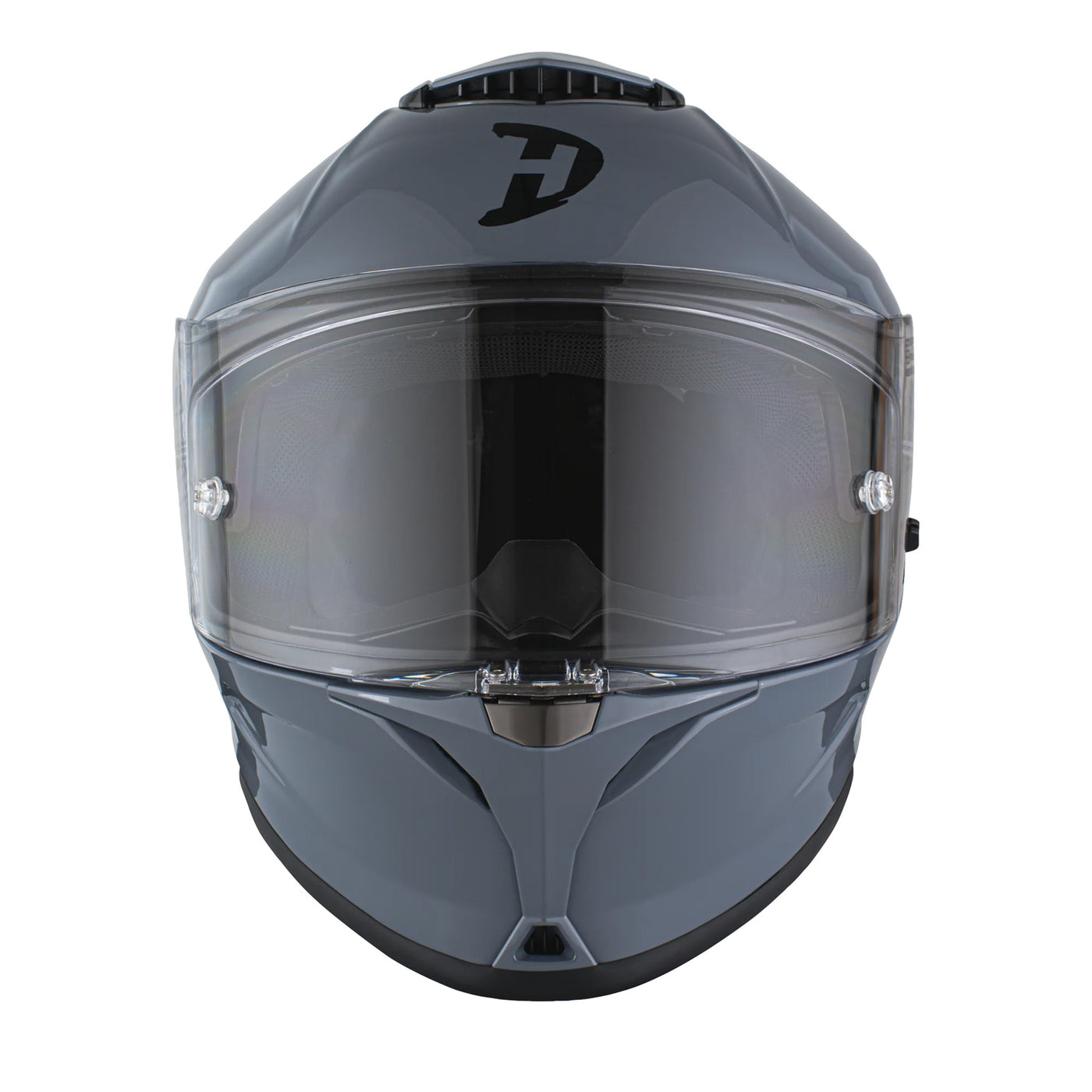 Daytona Helmets D.O.T. & ECE Viper Helmet Arctic Grey - Front View