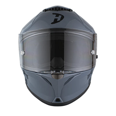 Daytona Helmets D.O.T. & ECE Viper Helmet Arctic Grey - Front View