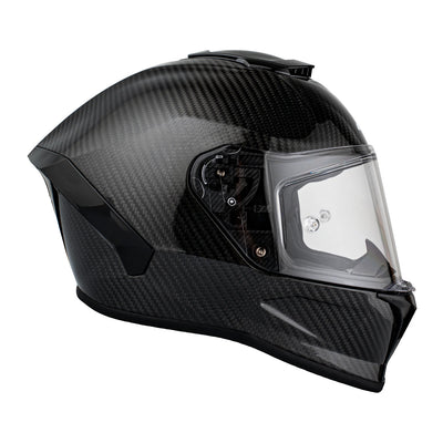 Daytona Helmet D.O.T. & ECE Viper Helmet - Grey Carbon Fiber - Right Side View