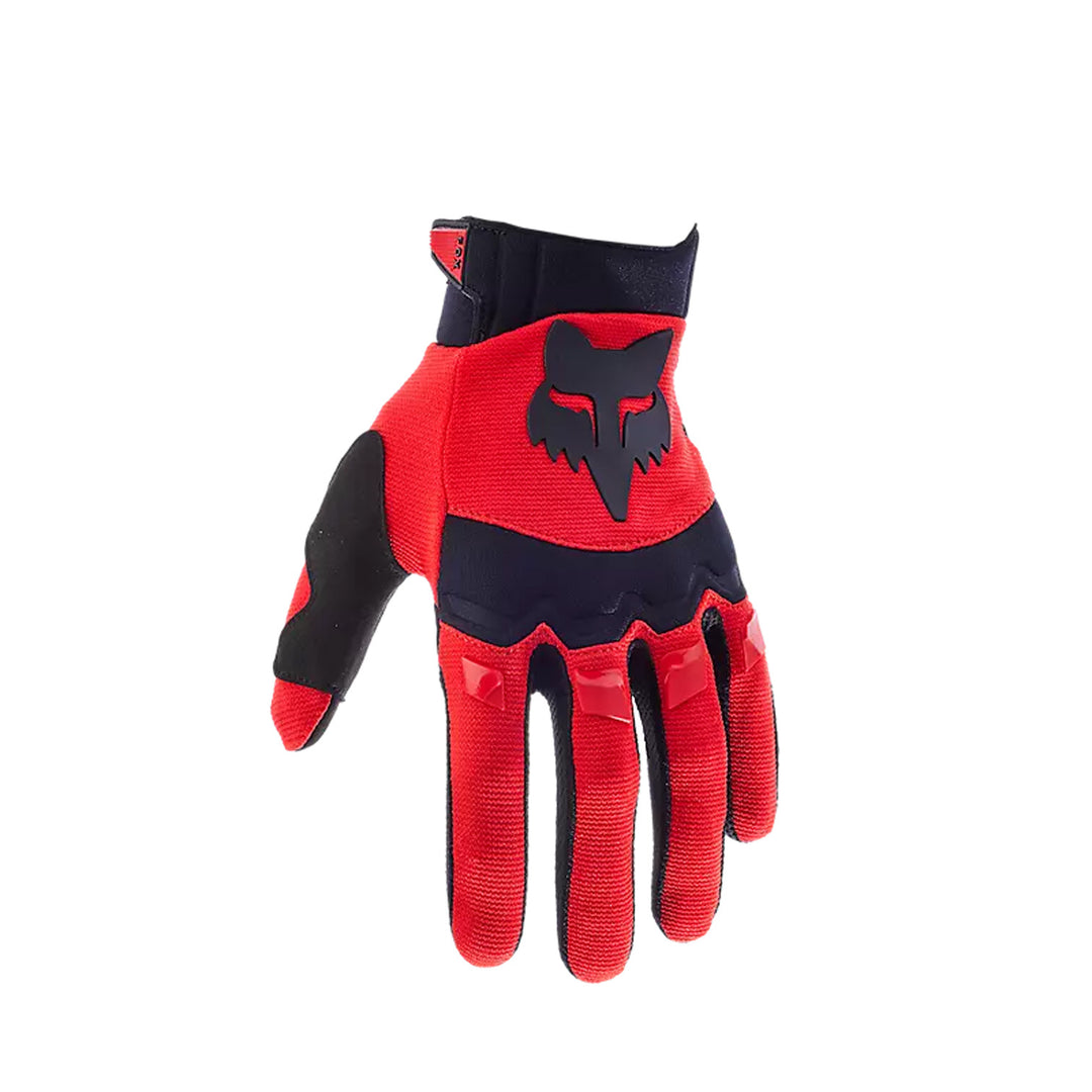 Fox Racing Dirtpaw Glove Fluorescent Red - Back of Hand View