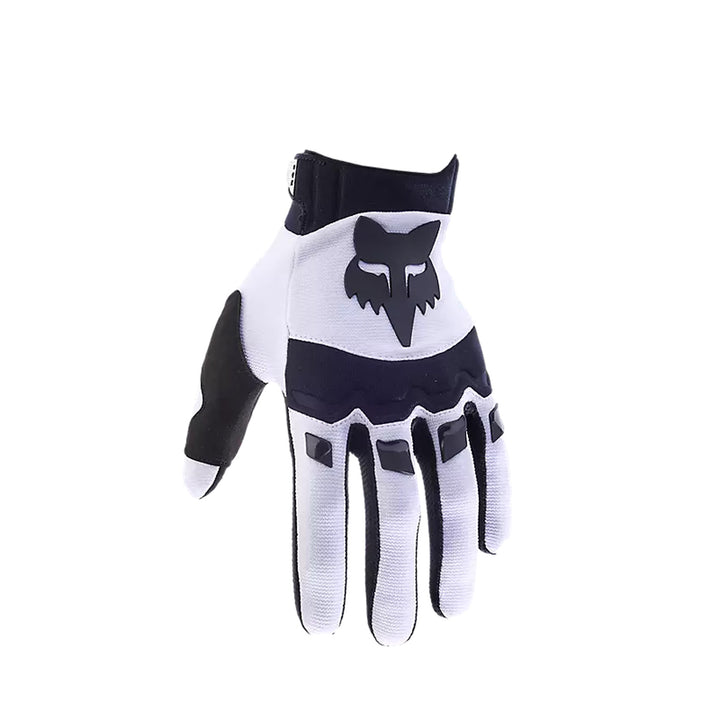 Fox Racing Dirtpaw Glove White - Back of Hand View