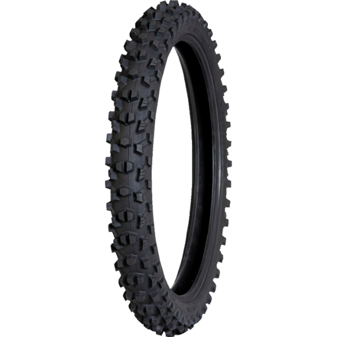 Dunlop Geomax MX34 Tire Front - Angled Side View