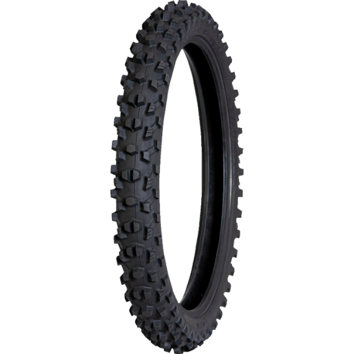 Dunlop Geomax MX34 Tire Front - Angled Side View