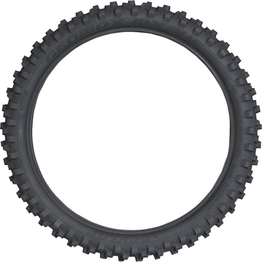 Dunlop Geomax MX34 Tire Front - Side View
