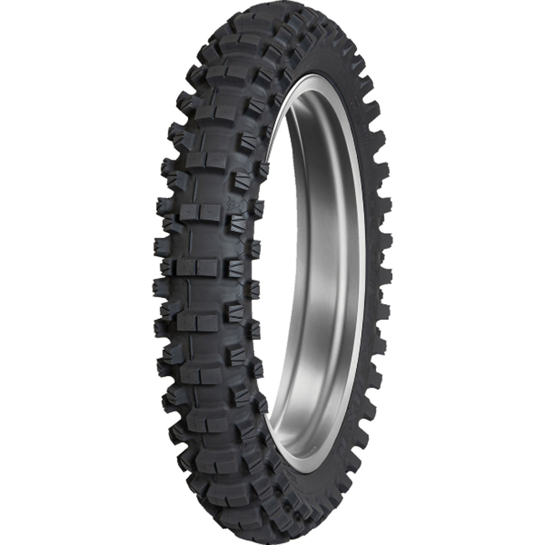 Dunlop Geomax MX34 Tire Rear - Angled Side View