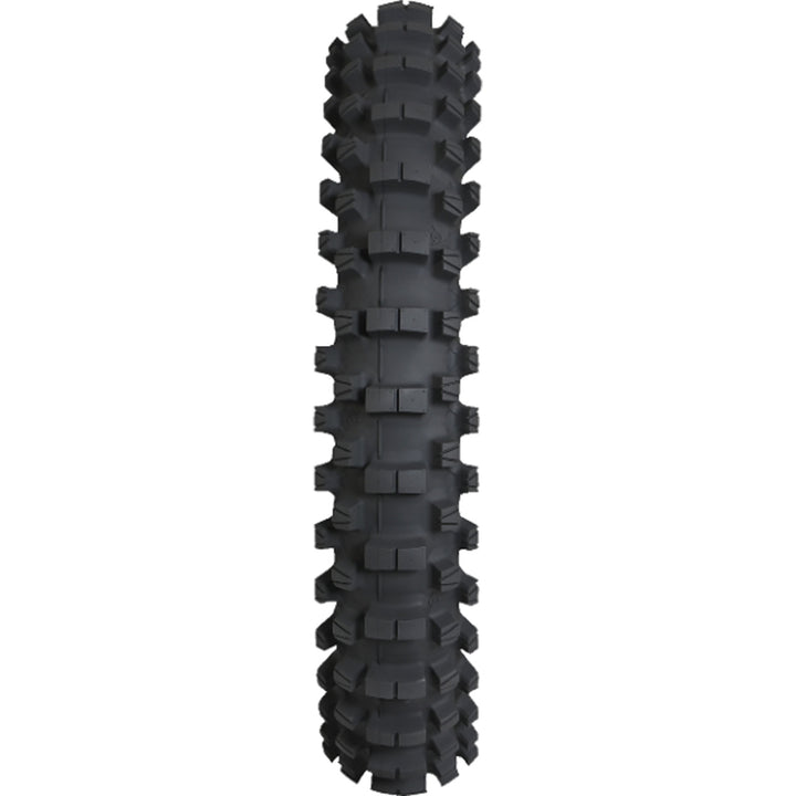 Dunlop Geomax MX34 Tire Rear - Straight-On View of Treads