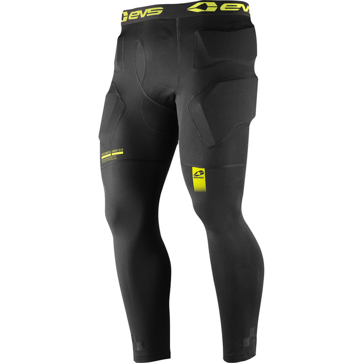 EVS 3/4 Pants Black - Front View