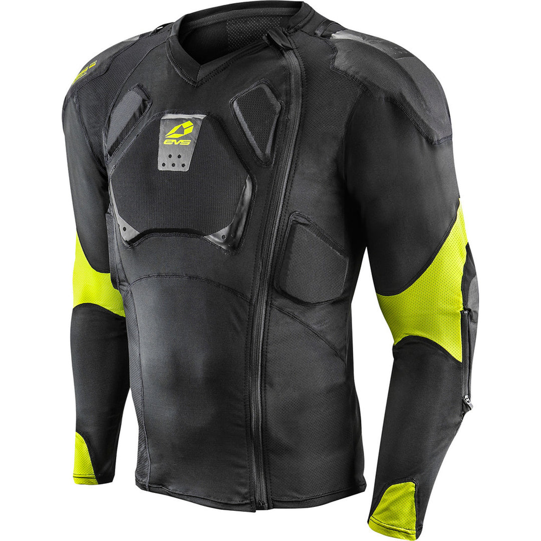 EVS Ballistic Pro Jersey Black - Front View