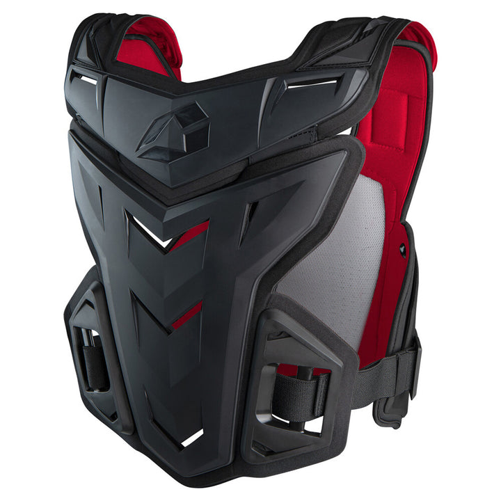 EVS F1 Roost Protector Black - Rear View