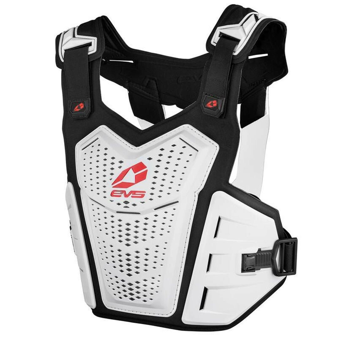 EVS F1 Roost Protector White - Front View