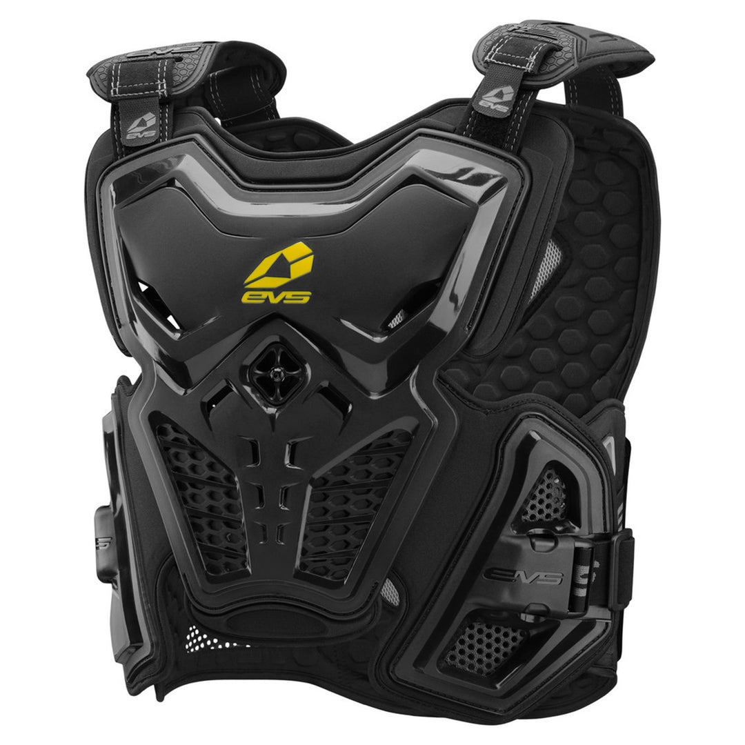 EVS F2 Modular Roost Protector Black - Front View