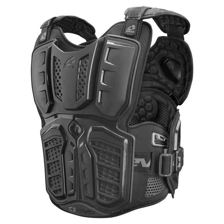 EVS F2 Modular Roost Protector Black - Rear View