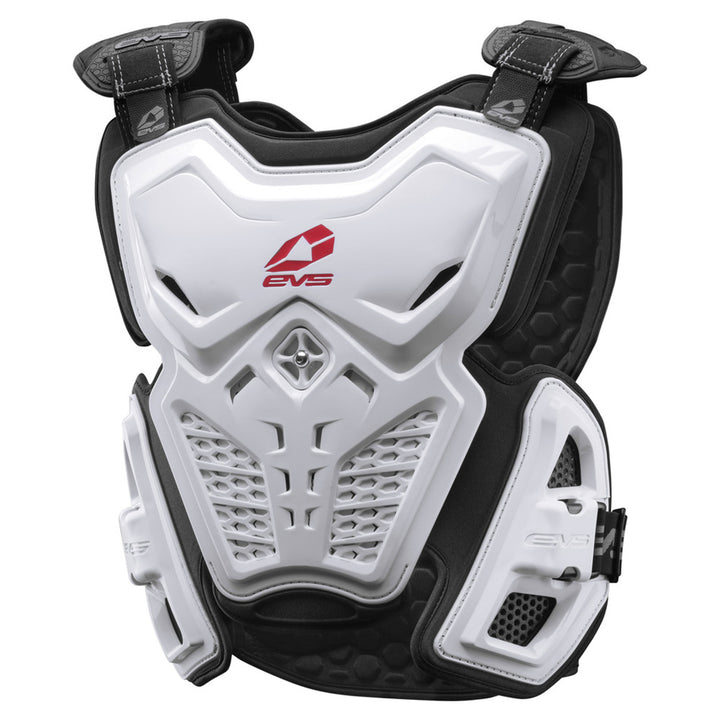 EVS F2 Modular Roost Protector White - Front View