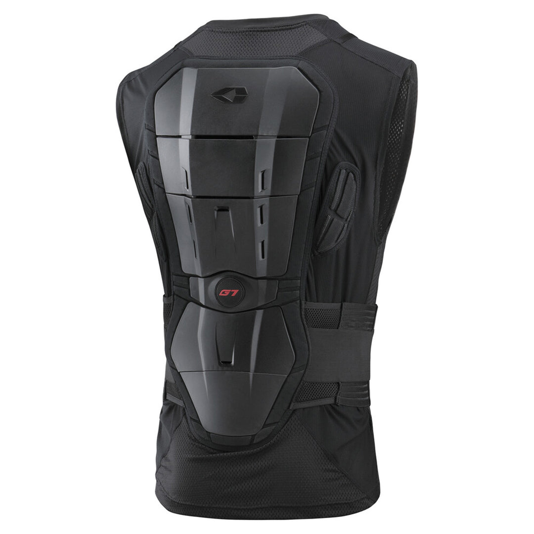 EVS G7 Ballistic Lite Jersey Black - Rear View