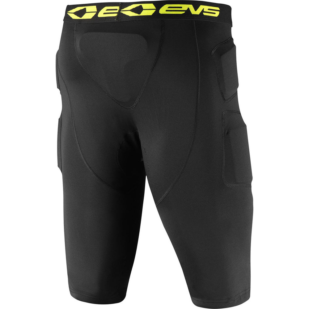EVS Impact Shorts Black - Rear View