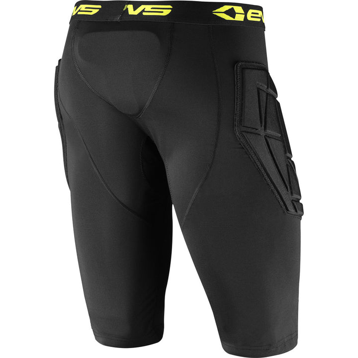 EVS Padded Shorts Black - Rear View