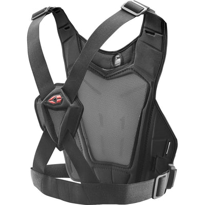 EVS Revo 4 Roost Guard White - Rear View