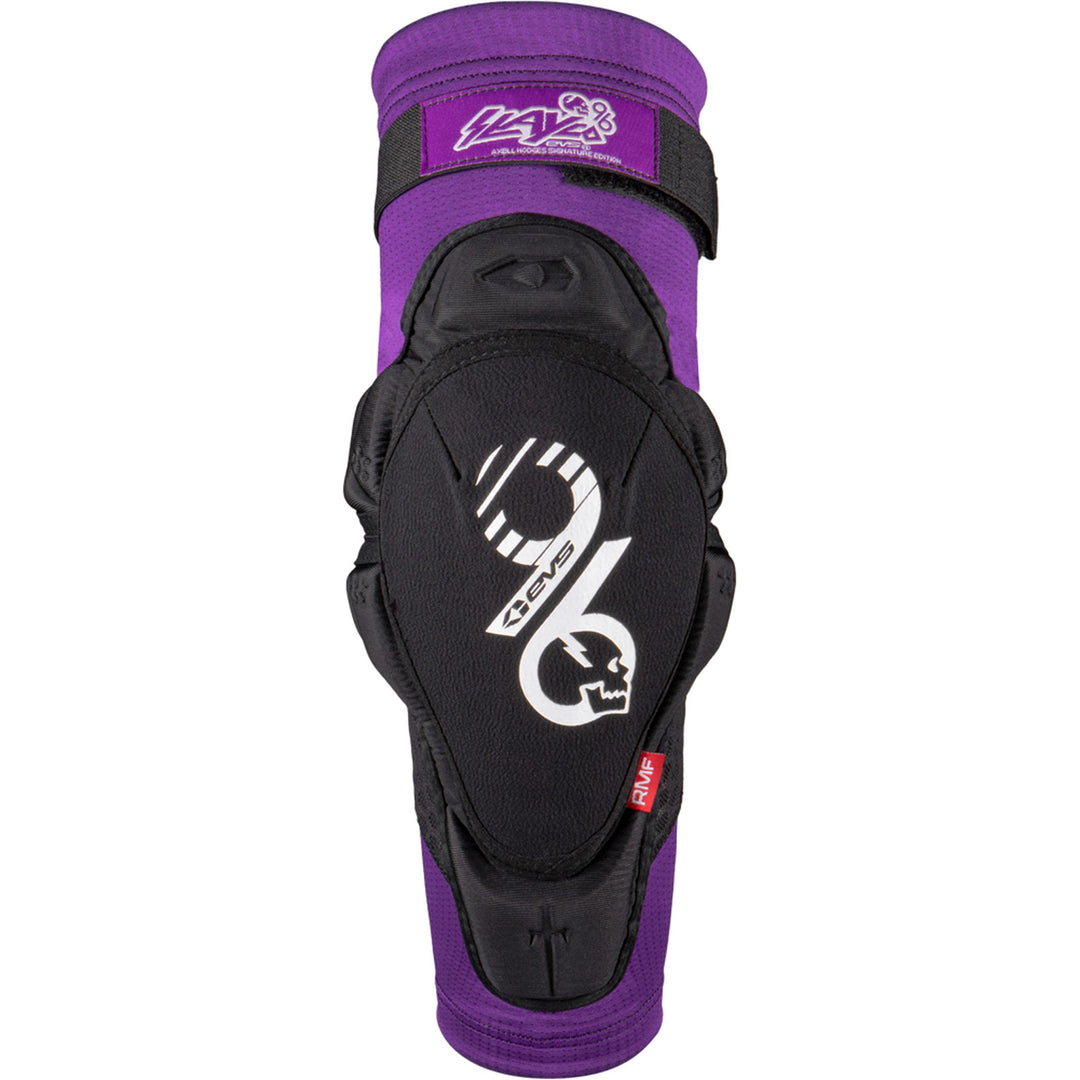 EVS SlayCo96 Knee Pad Black - Front View