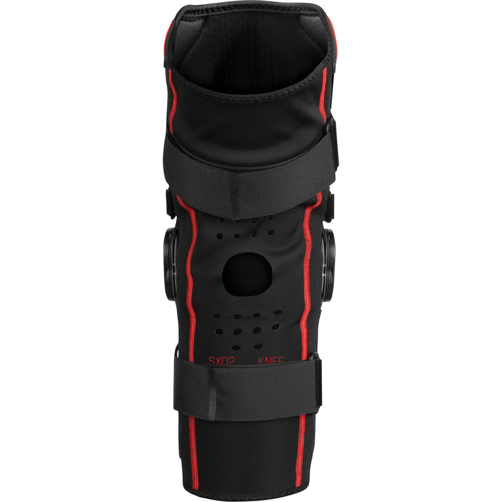 EVS SX02 Knee Brace Black - Rear View