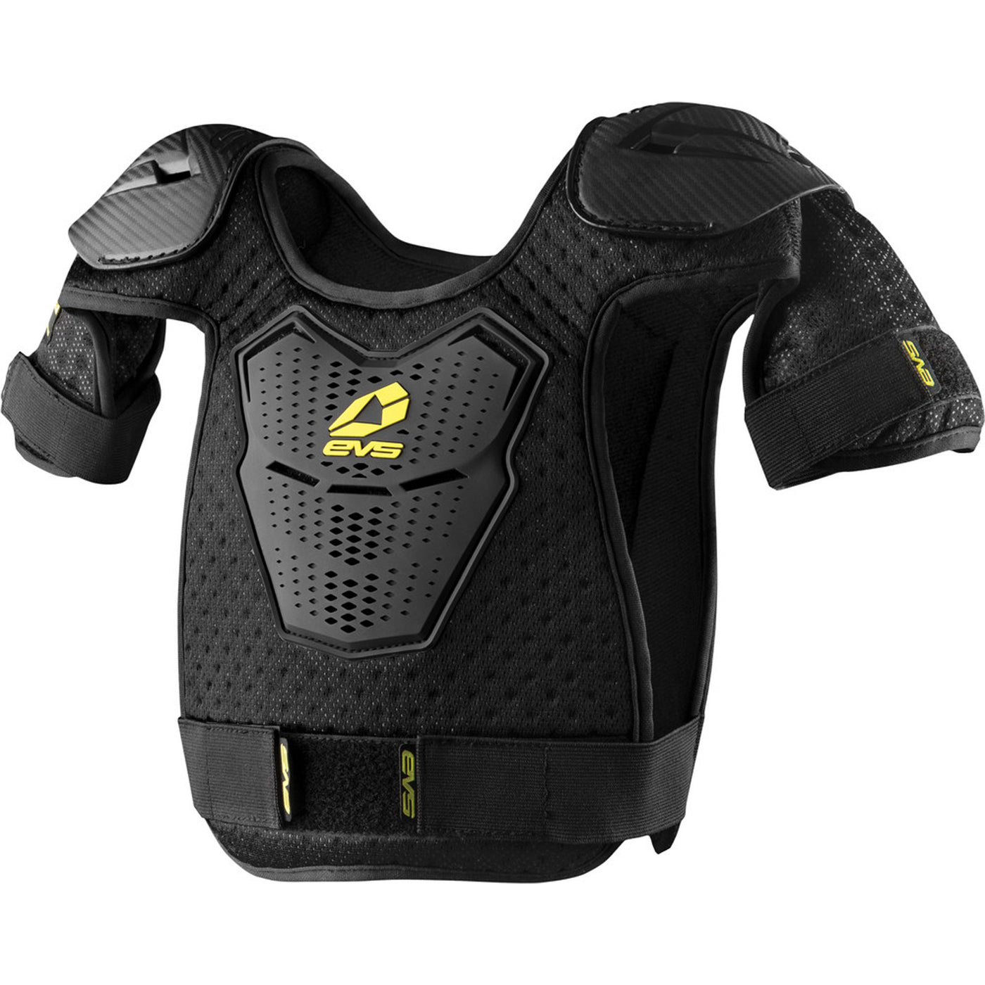 EVS Youth Bantam Roost Deflector Black - Front View