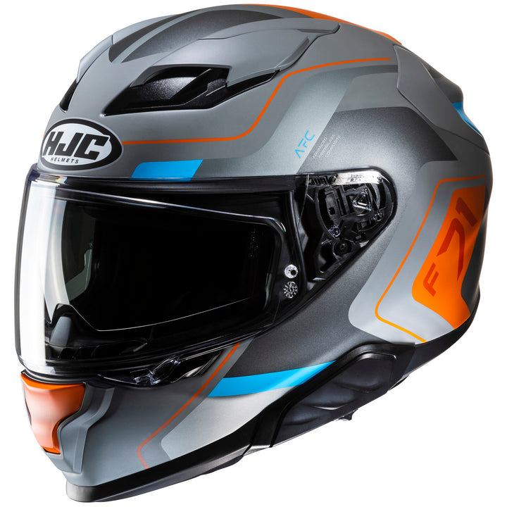HJC F71 Arcan Helmet MC-27SF - Front Side View