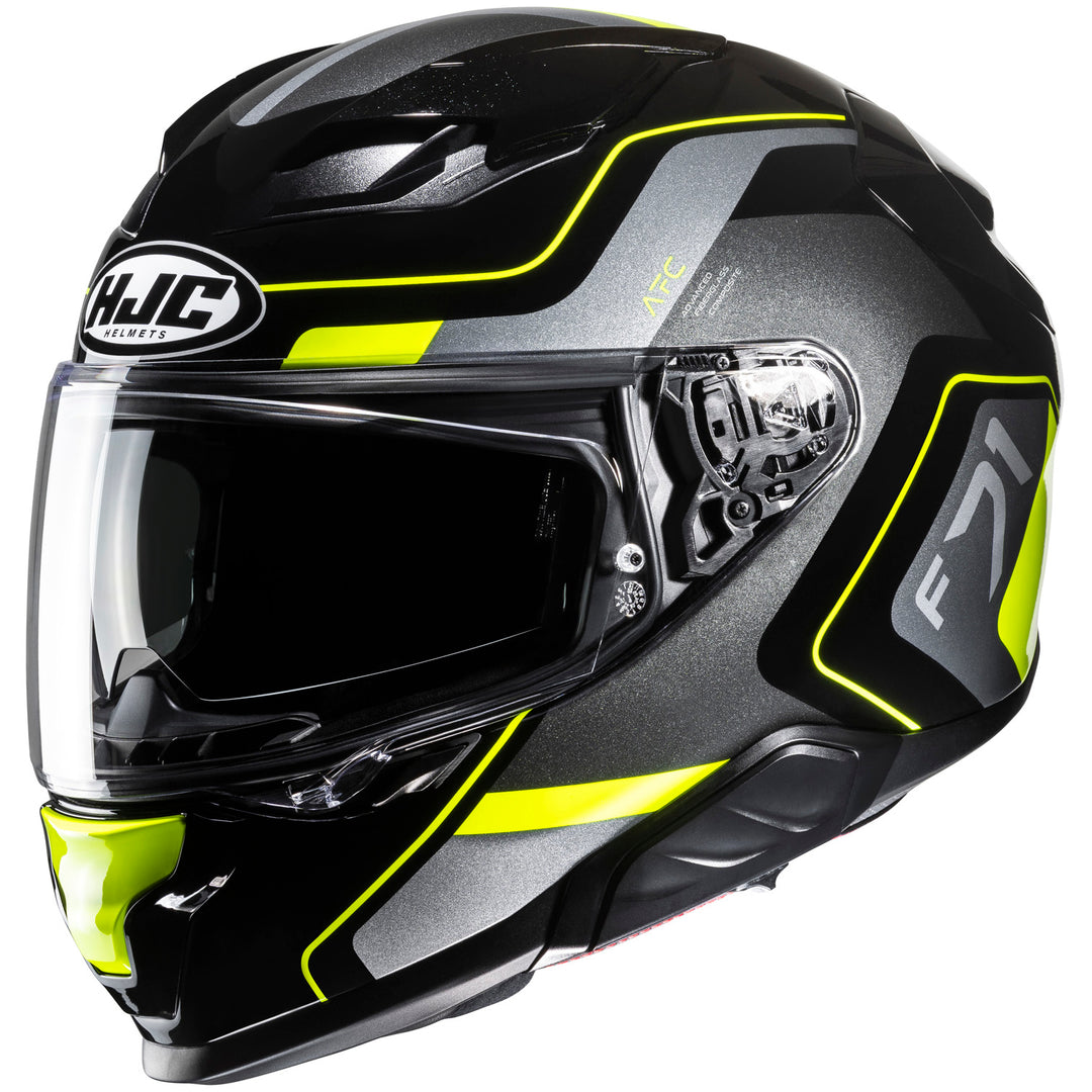 HJC F71 Arcan Helmet MC-3H - Front Side View