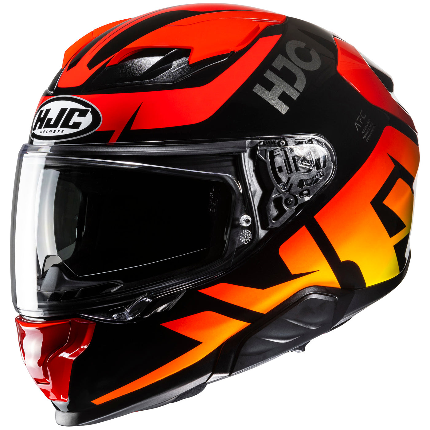 HJC F71 Bard Helmet MC-1 - Front Side View