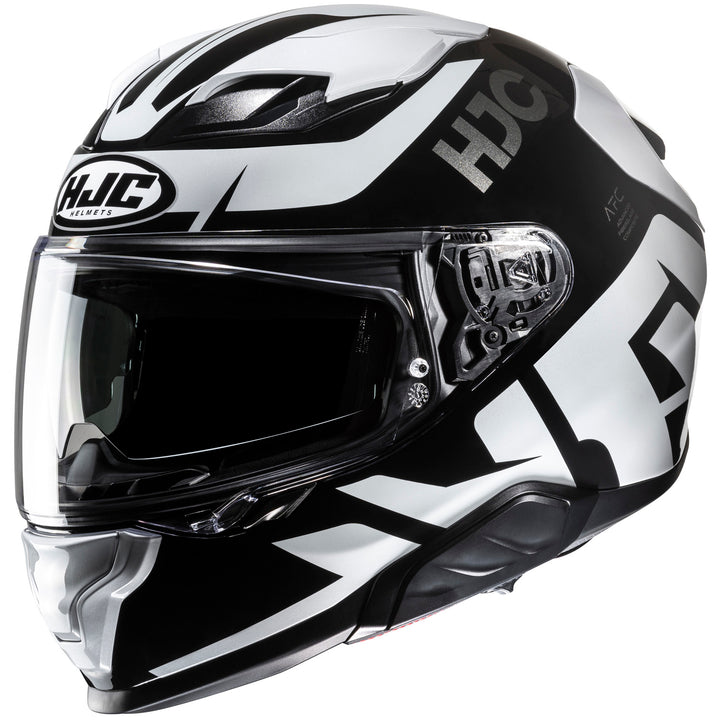 HJC F71 Bard Helmet MC-5 - Front Side View