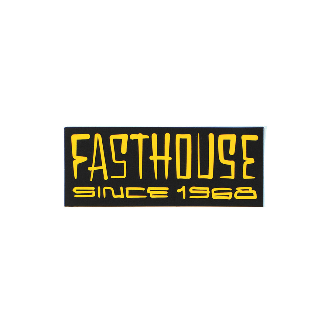 Fasthouse 1968 Sticker - Front View