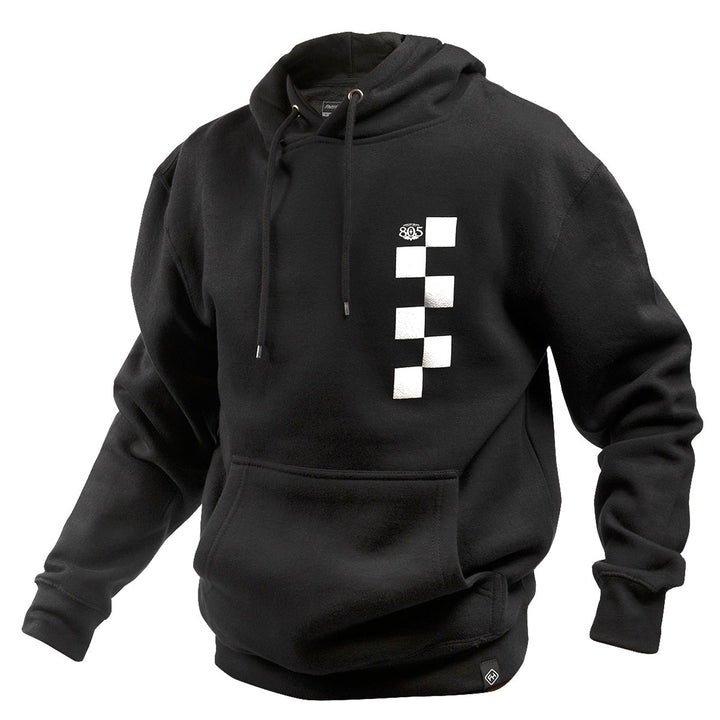 Fasthouse 805 Atmosphere Hooded Pullover Black - Front View