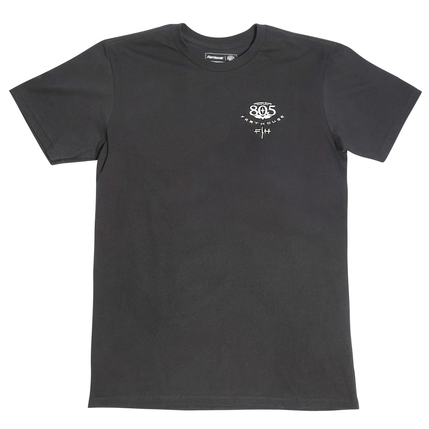 Fasthouse 805 Desert Run SS Tee Black - Front View