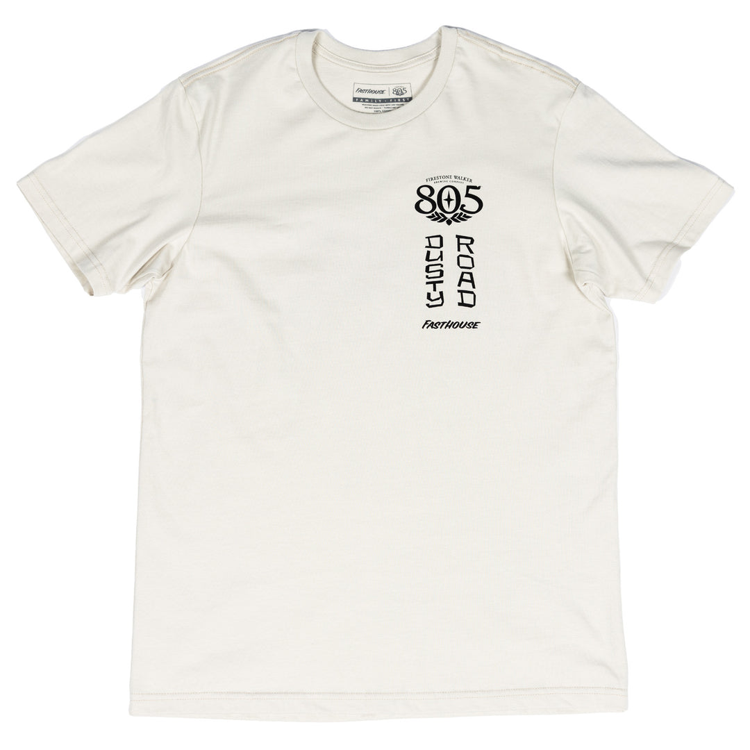 Fasthouse 805 Roam Midweight SS Tee Sand - Front View