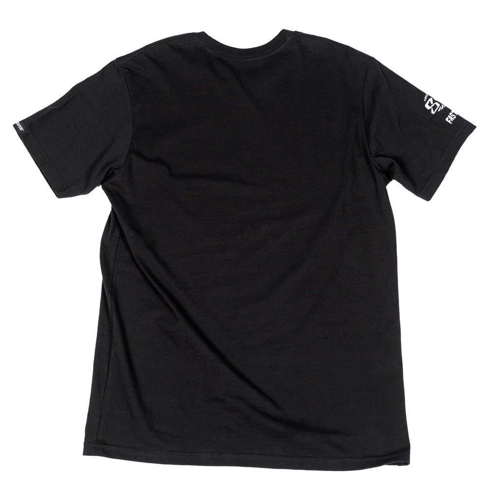 Fasthouse 805 Tandem Midweight SS Tee Black - Rear View