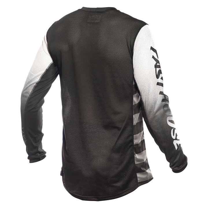 Fasthouse A/C Grindhouse Asher Jersey White/Black - Rear View