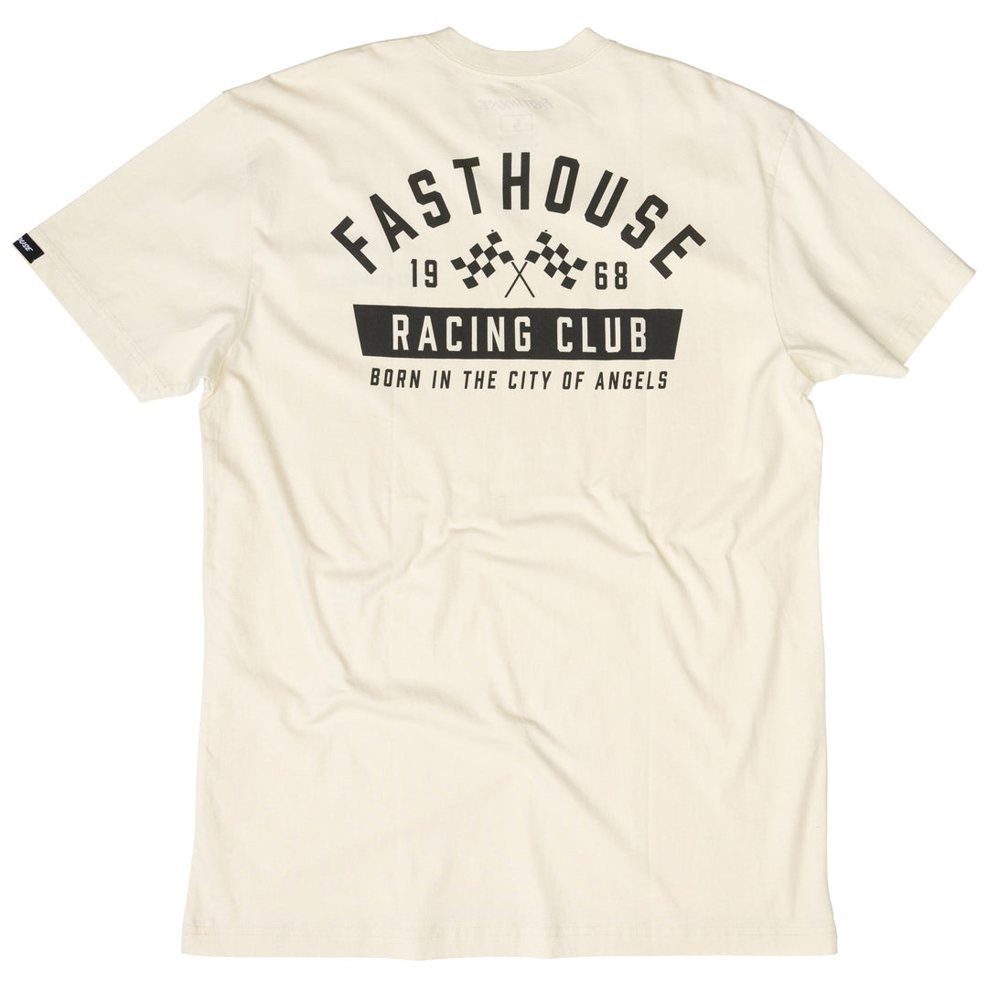 Fasthouse Acclaim SS Tee Natural - Rear View