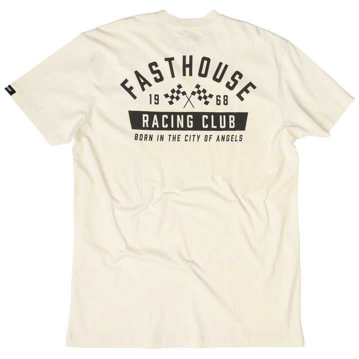 Fasthouse Acclaim SS Tee Natural - Rear View