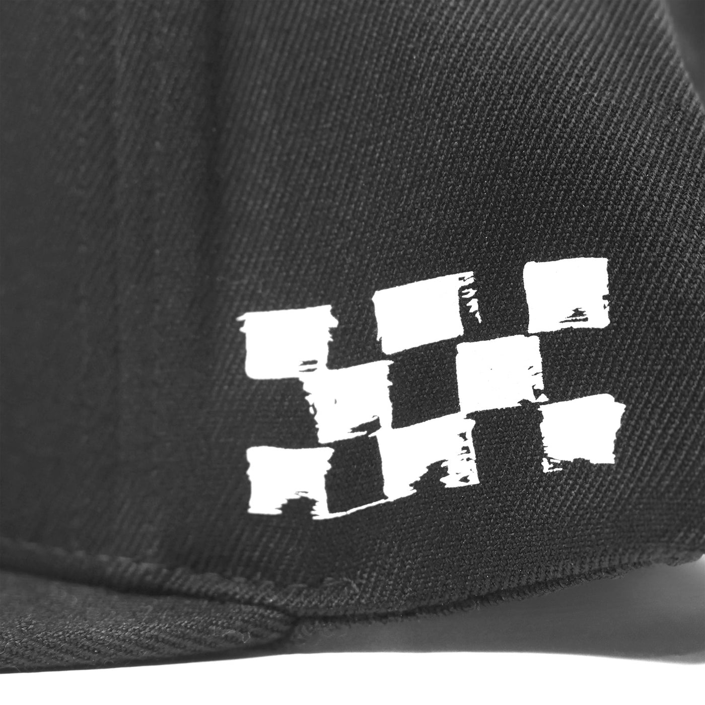 Fasthouse Alkyd Hat Black - Close-Up of Side Graphic