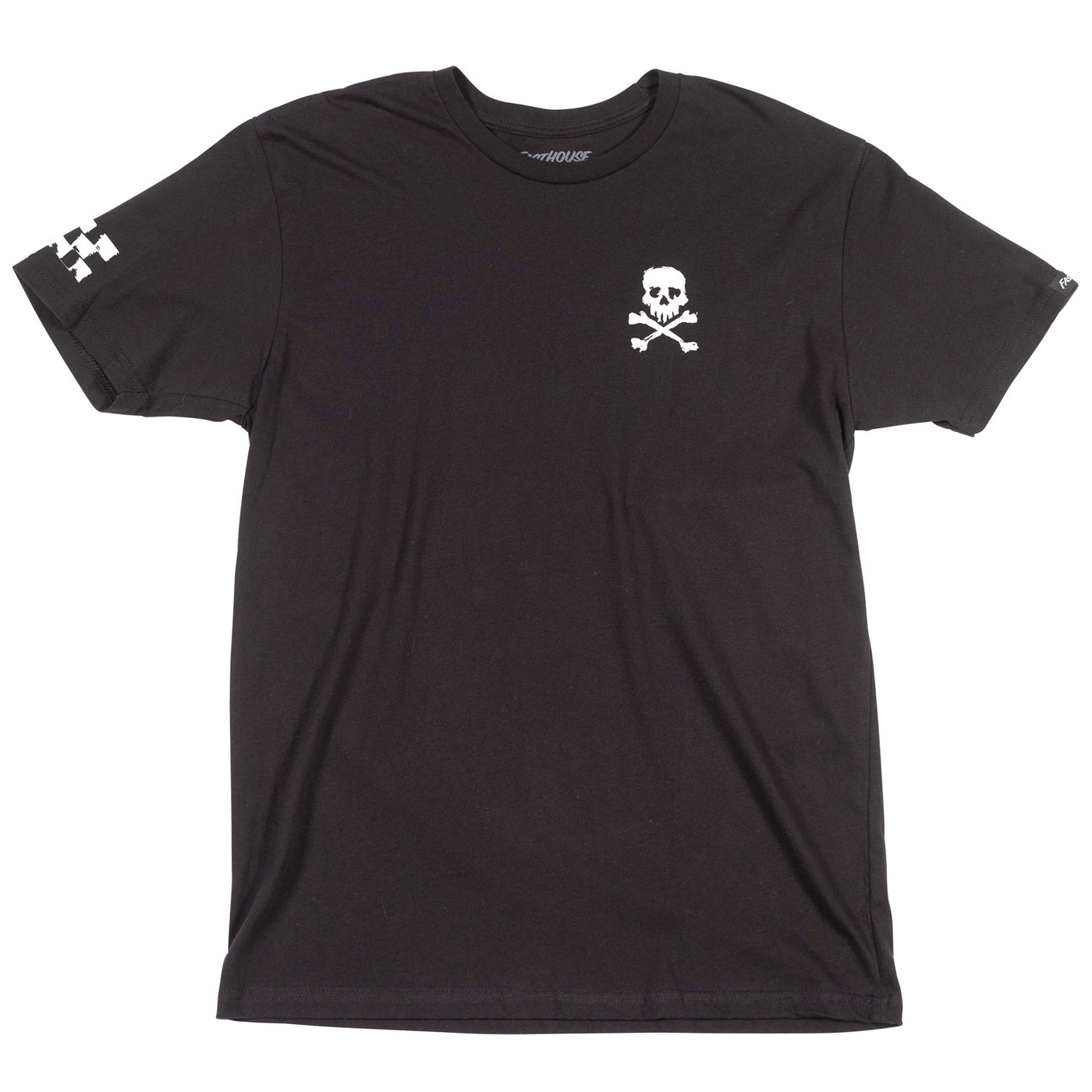 Fasthouse Alkyd Tee Black - Front View