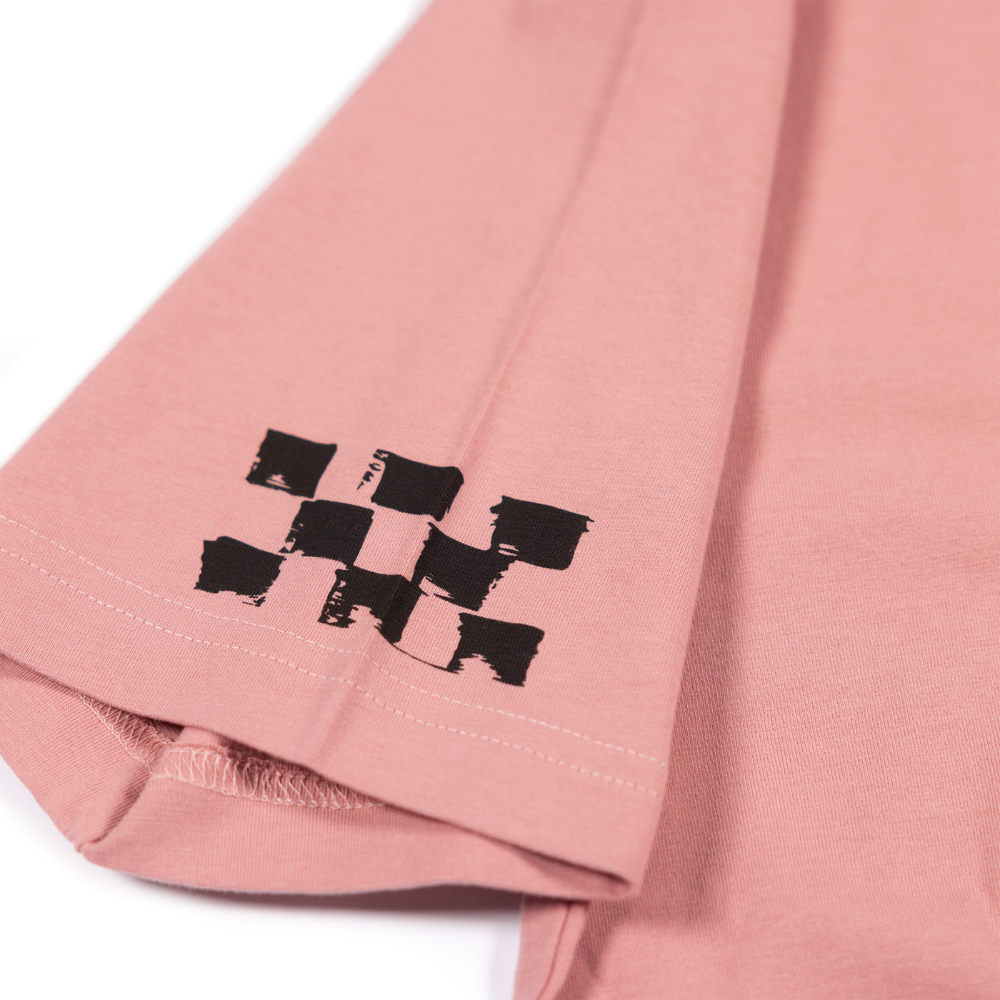 Fasthouse Alkyd Tee Desert Pink - Close-Up of Graphic on Sleeve