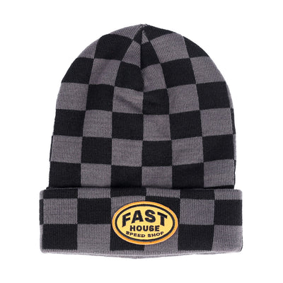 Fasthouse Archie Beanie Black - Front View