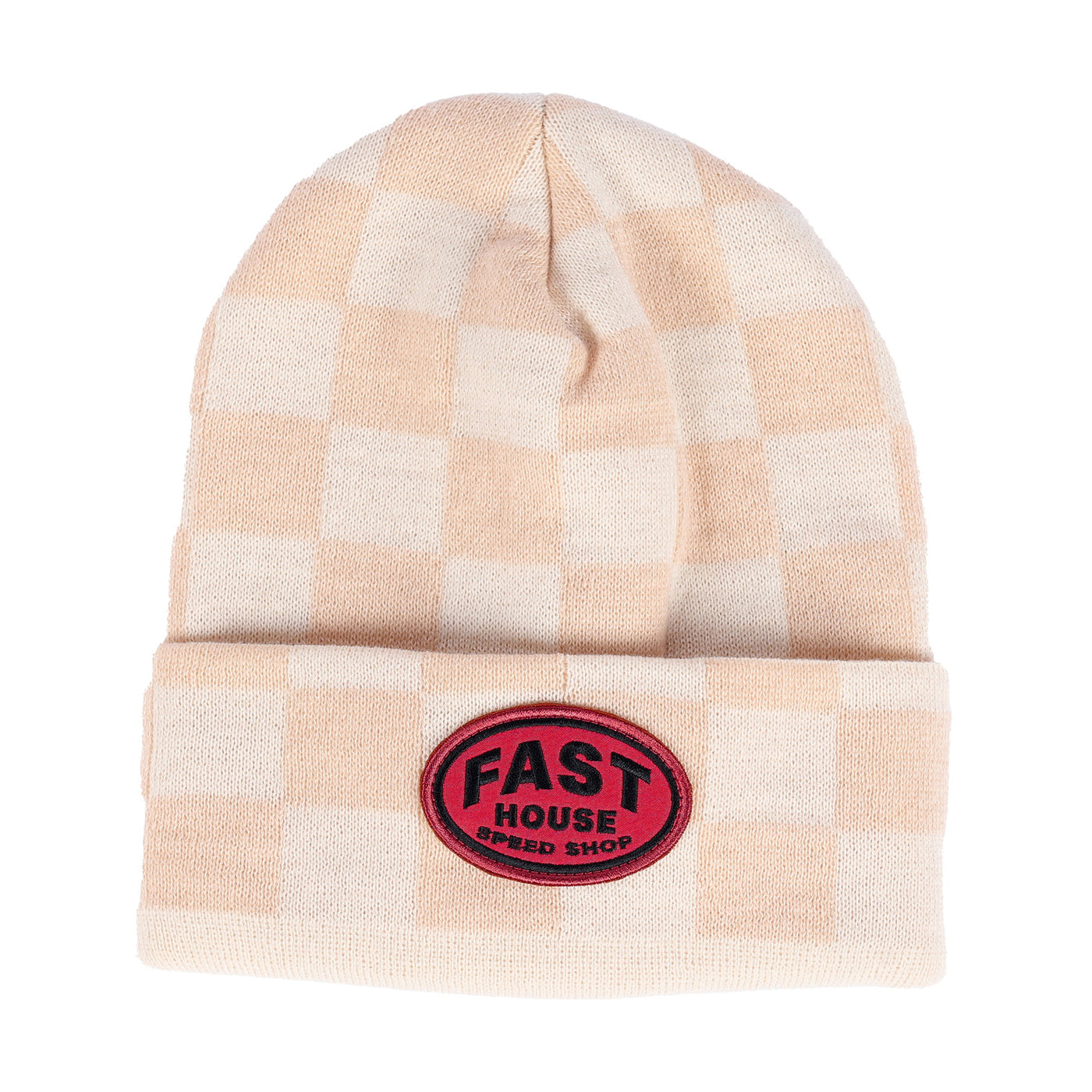Fasthouse Archie Beanie Chalk - Front View