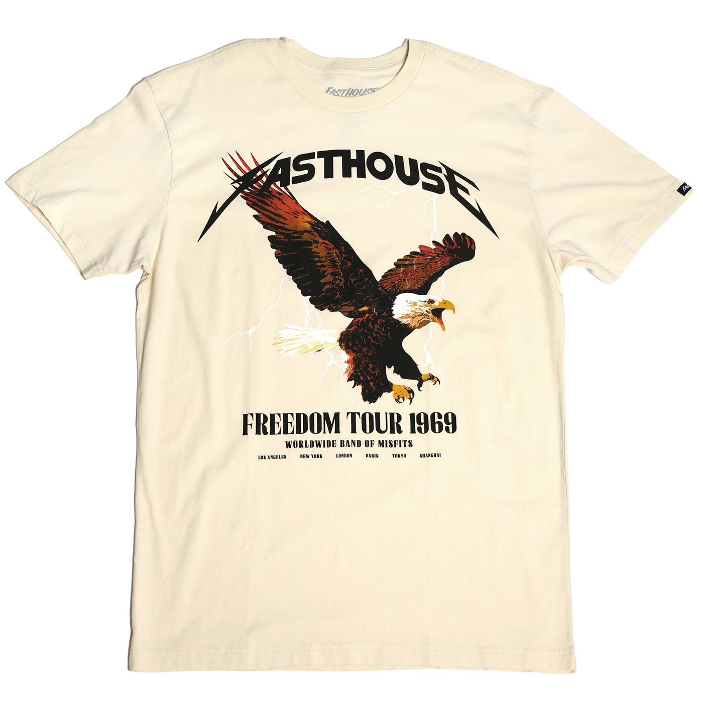 Fasthouse Arise Tee Sandstone - Front View