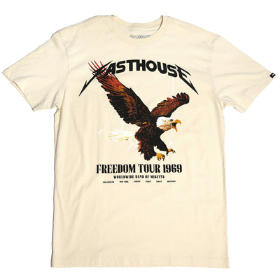 Fasthouse Arise Tee Sandstone - Front View