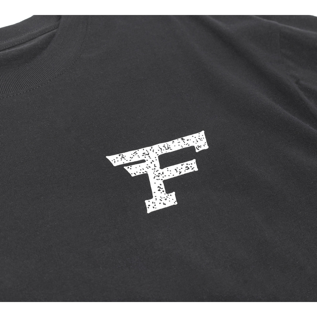 Fasthouse Arthur SS Tee Black - Close-Up of Graphic on Front