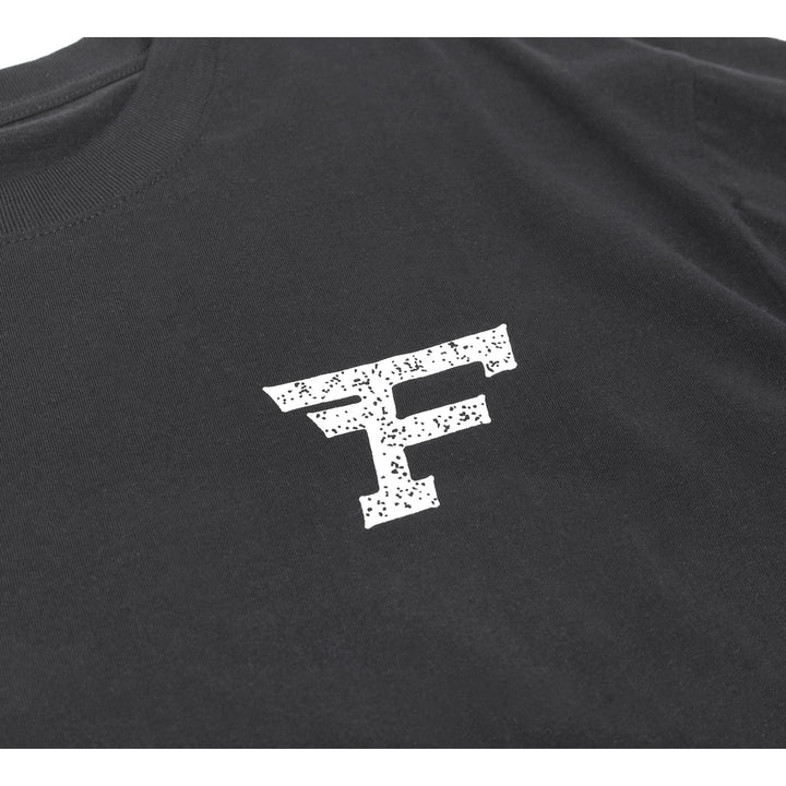 Fasthouse Arthur SS Tee Black - Close-Up of Graphic on Front