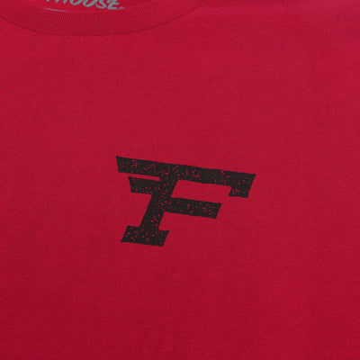Fasthouse Arthur SS Tee Cardinal - Close-Up of Graphic on Front