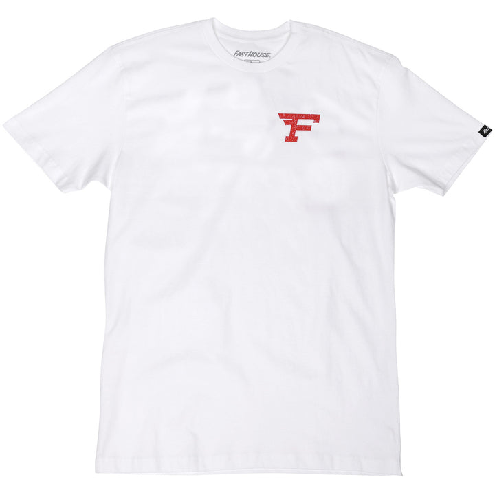 Fasthouse Arthur SS Tee White - Front View