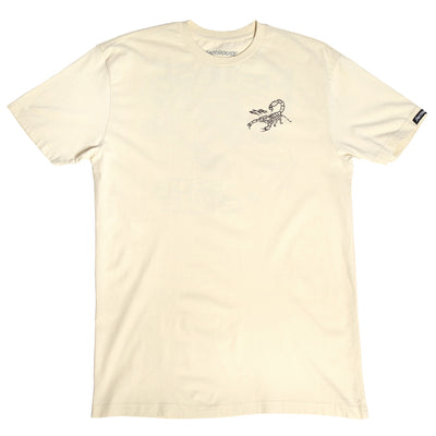 Fasthouse Baja Style SS Tee Natural - Front View