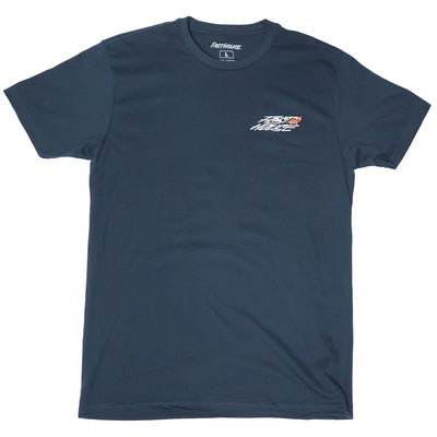 Fasthouse Base Camp SS Tee Navy - Front View